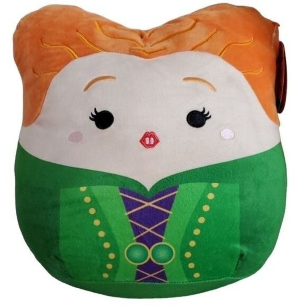 12" Winifred Sanderson Sister Squishmallow Disney Hocus Pocus Halloween New Tag